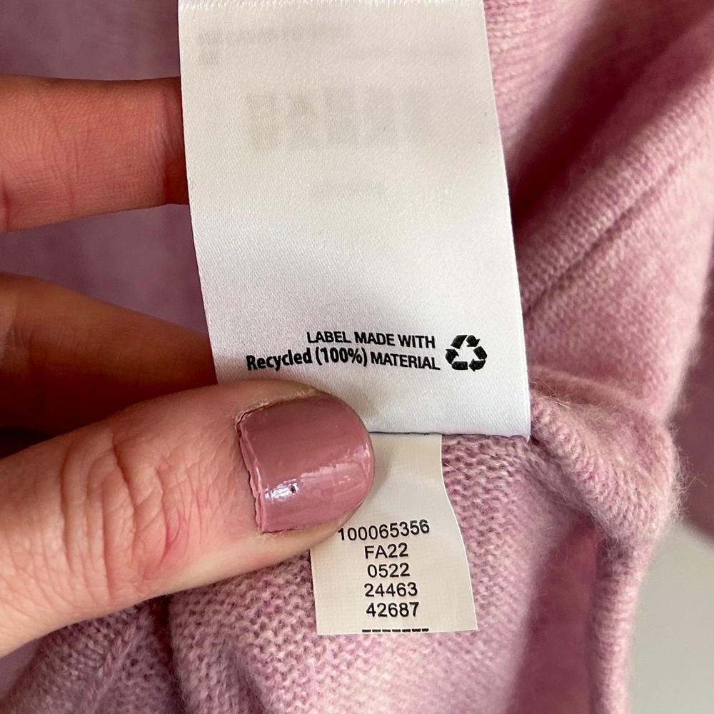 NWT CHARTER CLUB LUXURY 100% Cashmere Sweater Soft Old Money Parisian | Size M - Picture 10 of 10